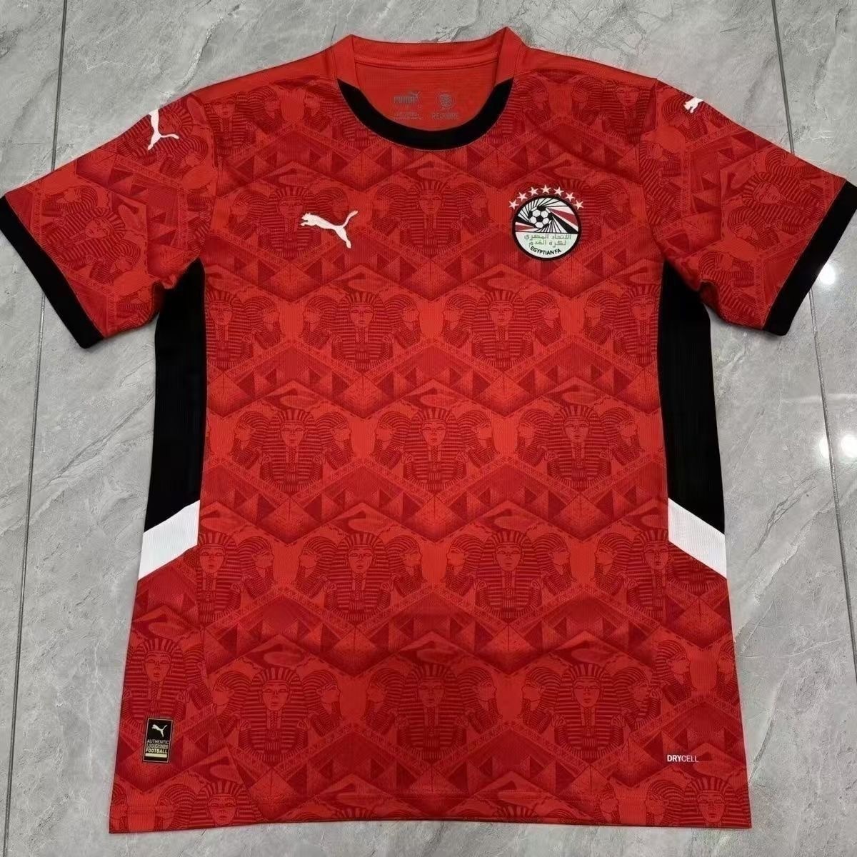 Egypt Soccer Jersey Home Custom Shirt 2024-25 - ujerseystore
