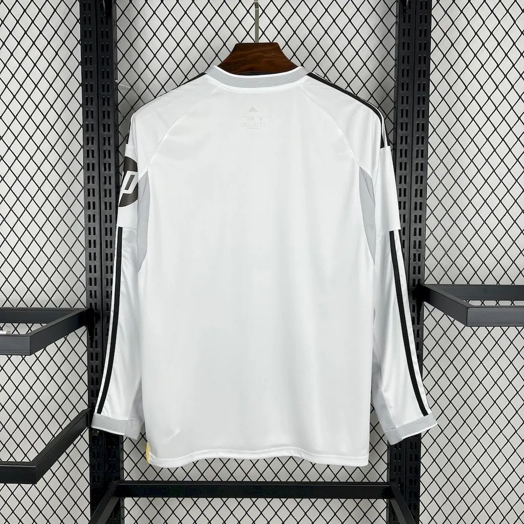 Real Madrid Soccer Jersey Home Custom Long Sleeves Shirt 2025/26 - ujerseystore
