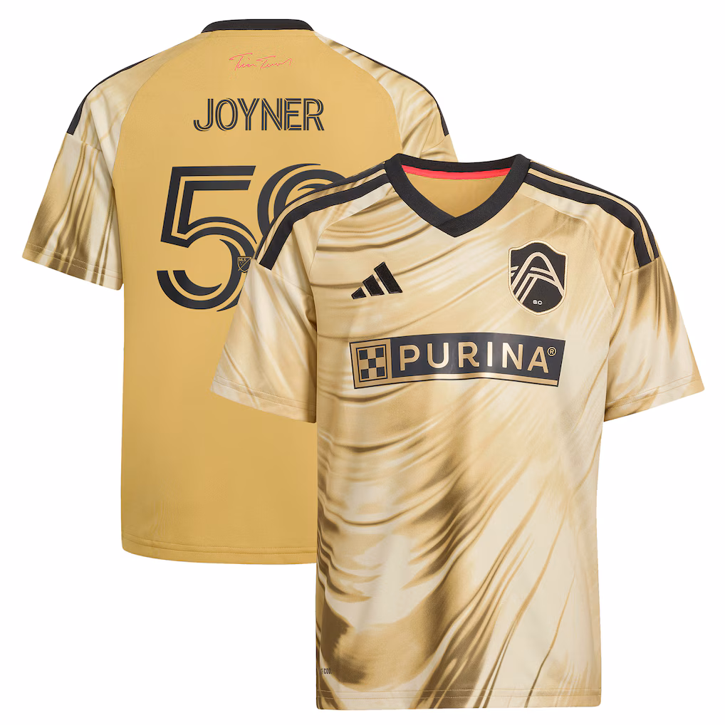 Youth St. Louis CITY SC MyKhi Joyner adidas Yellow 2026 The Tina Turner Kit Replica Jersey - Ujersey NHL