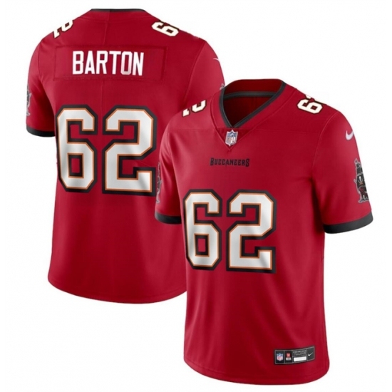 Youth Tampa Bay Buccaneers #62 Graham Barton Red 2024 Draft Vapor Untouchable Limited Stitched Jersey - Ujersey