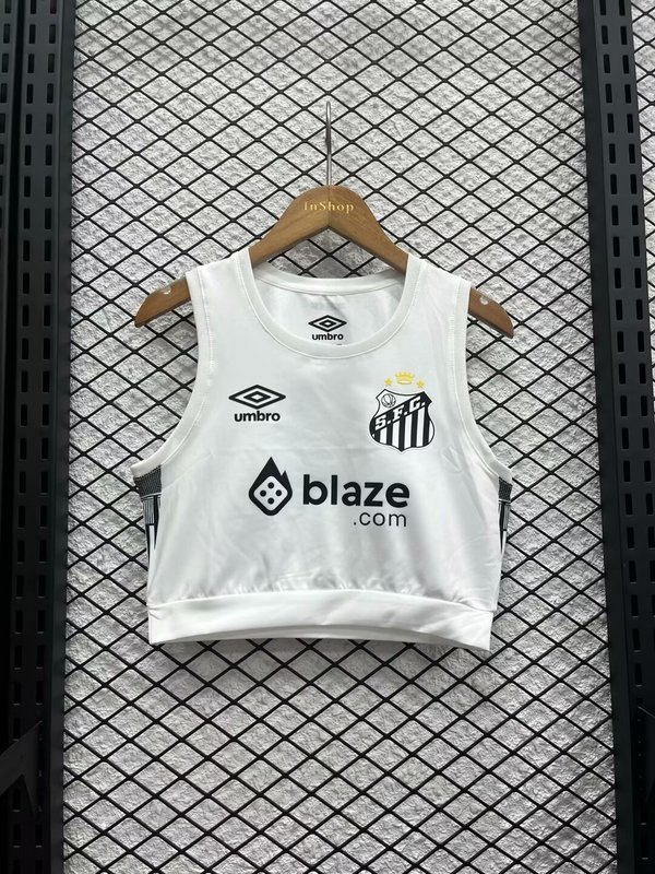 Santos FC Soccer Jersey Home Women's Vest 2025 - U-jersey