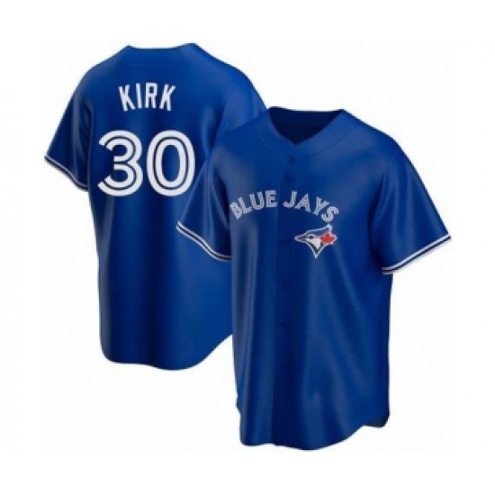 Men's Toronto Blue Jays #30 Alejandro Kirk Yusei Kikuchi Royal Cool Base Stitched Jersey - Ujersey