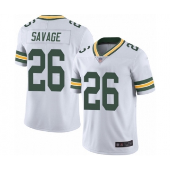 Men's Green Bay Packers #26 Darnell Savage Jr. White Vapor Untouchable Limited Player Football Jerseys - Ujersey