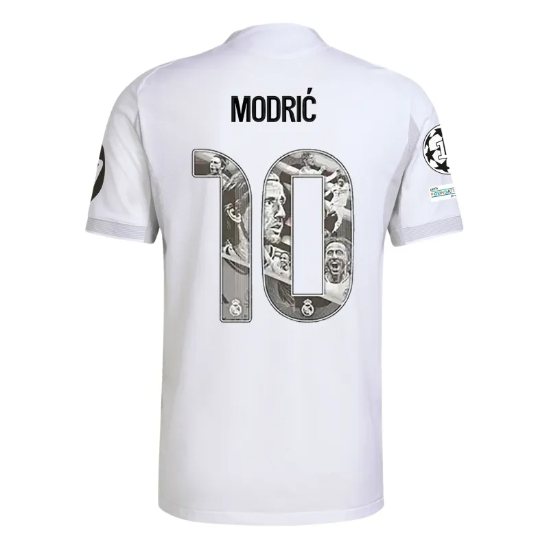 MODRIĆ #10 Modric Real Madrid Soccer Jersey Home Special Edition Shirt 2025/26