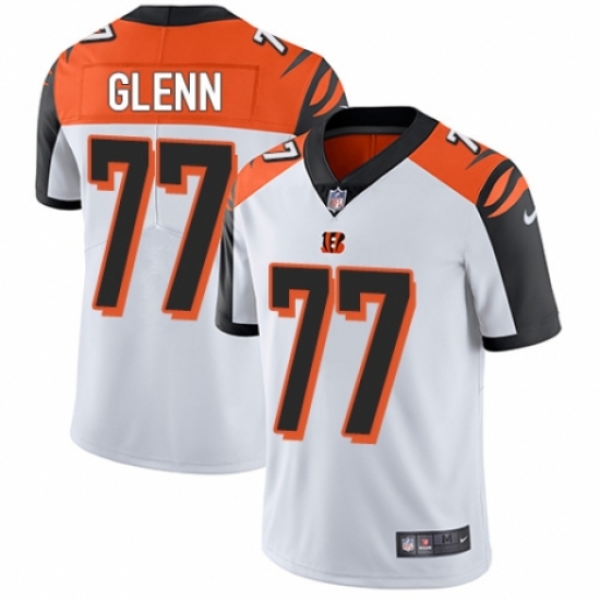 Men's Nike Cincinnati Bengals #77 Cordy Glenn White Vapor Untouchable Limited Player NFL Jersey - Ujersey
