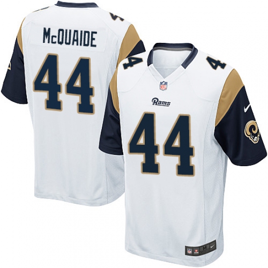 Men's Nike Los Angeles Rams #44 Jacob McQuaide Game White NFL Jersey - Ujersey