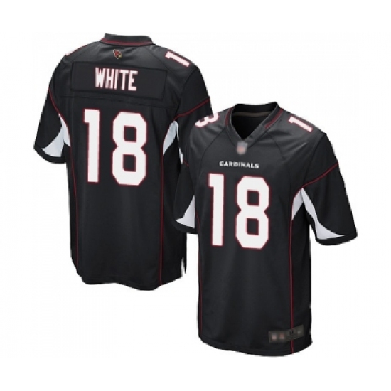 Men's Arizona Cardinals #18 Kevin White Game Black Alternate Football Jersey - Ujersey