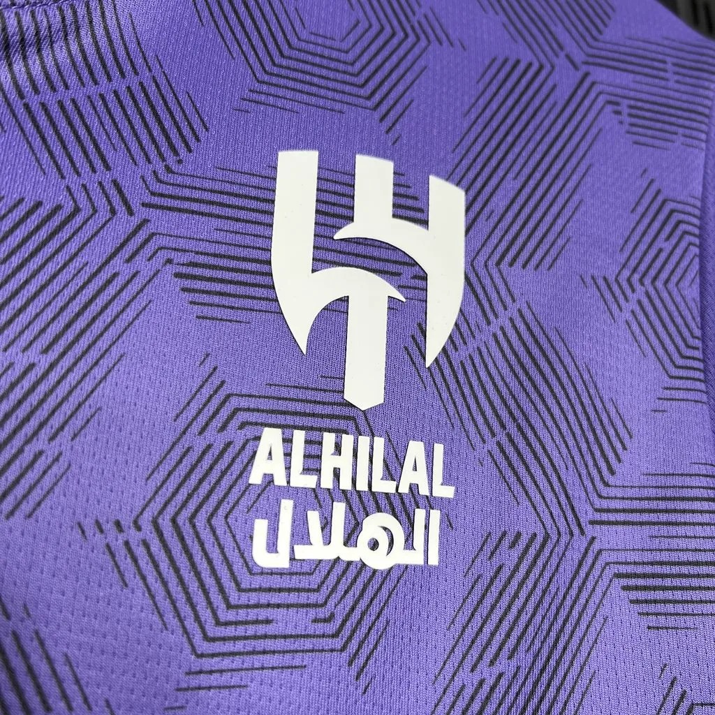 Al Hilal SFC Soccer Jersey Third Away Custom Shirt 2024/25 - Ujersey NHL