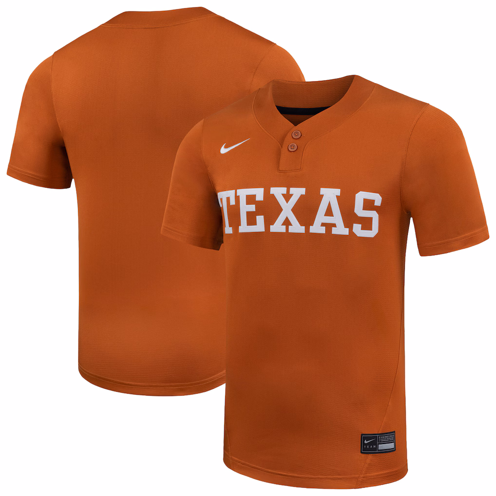Unisex Nike Texas Orange Texas Longhorns Limited Softball Jersey