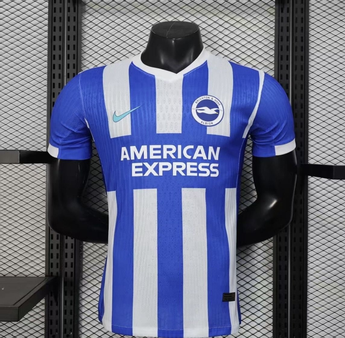 Brighton & Hove Albion Football Jersey Home Shirt 2025/26 - U-jersey