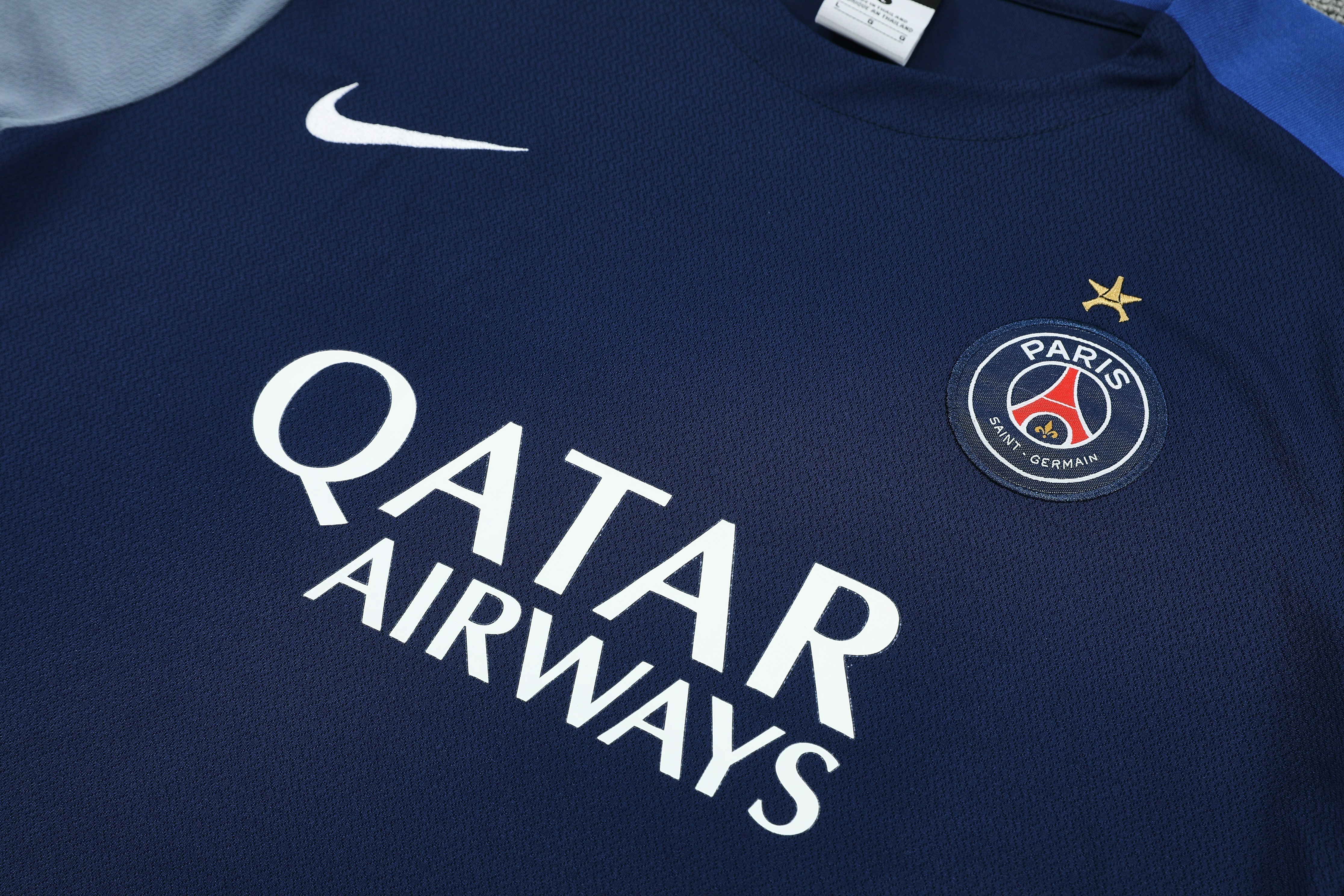 PSG Training Jersey Kit Blue 2025/26 - With Star - U-jersey