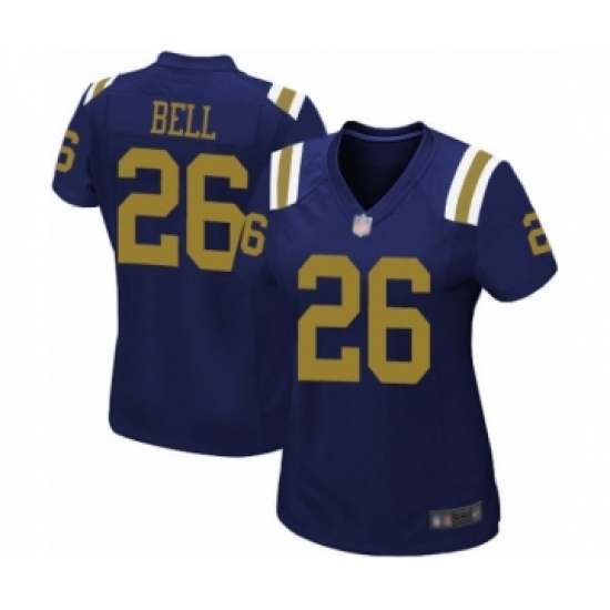Women's New York Jets #26 Le Veon Bell Limited Navy Blue Alternate Football Jersey - Ujersey