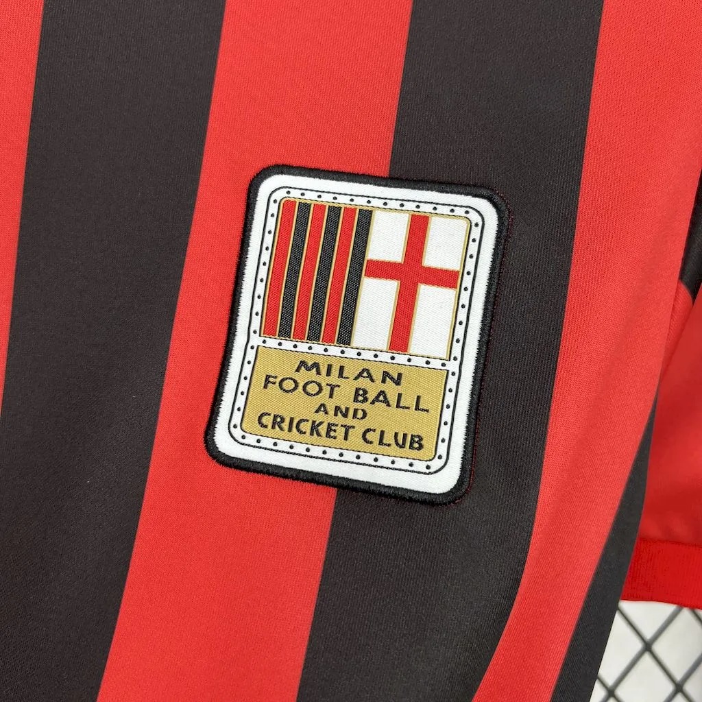AC Milan Soccer Jersey 125th Anniversary Custom Shirt 2024/25 - ujerseystore
