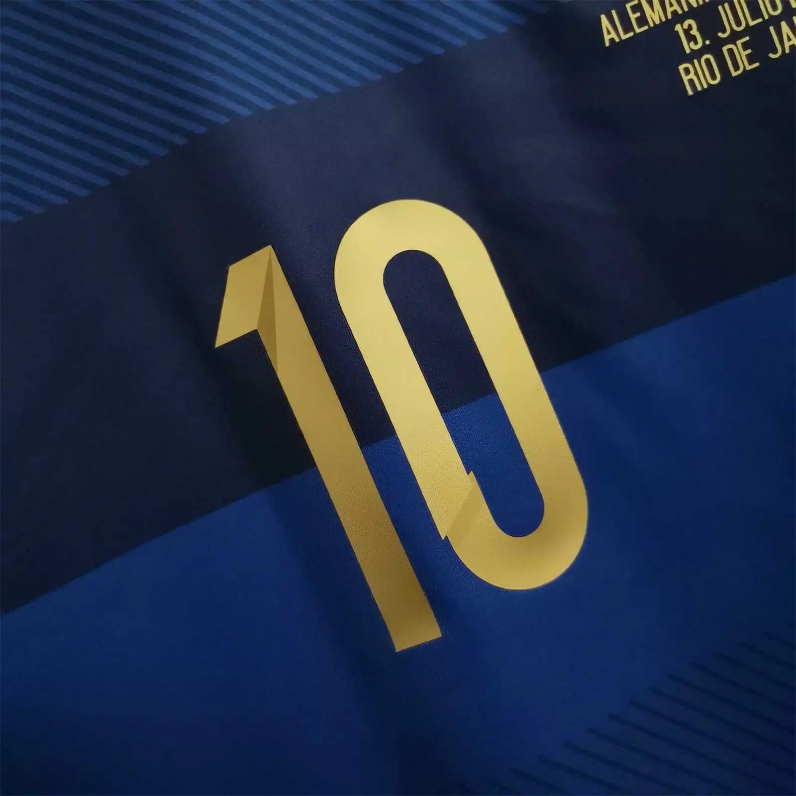 Argentina Retro Jersey Custom Away Football Jersey 2014 - ujerseystore