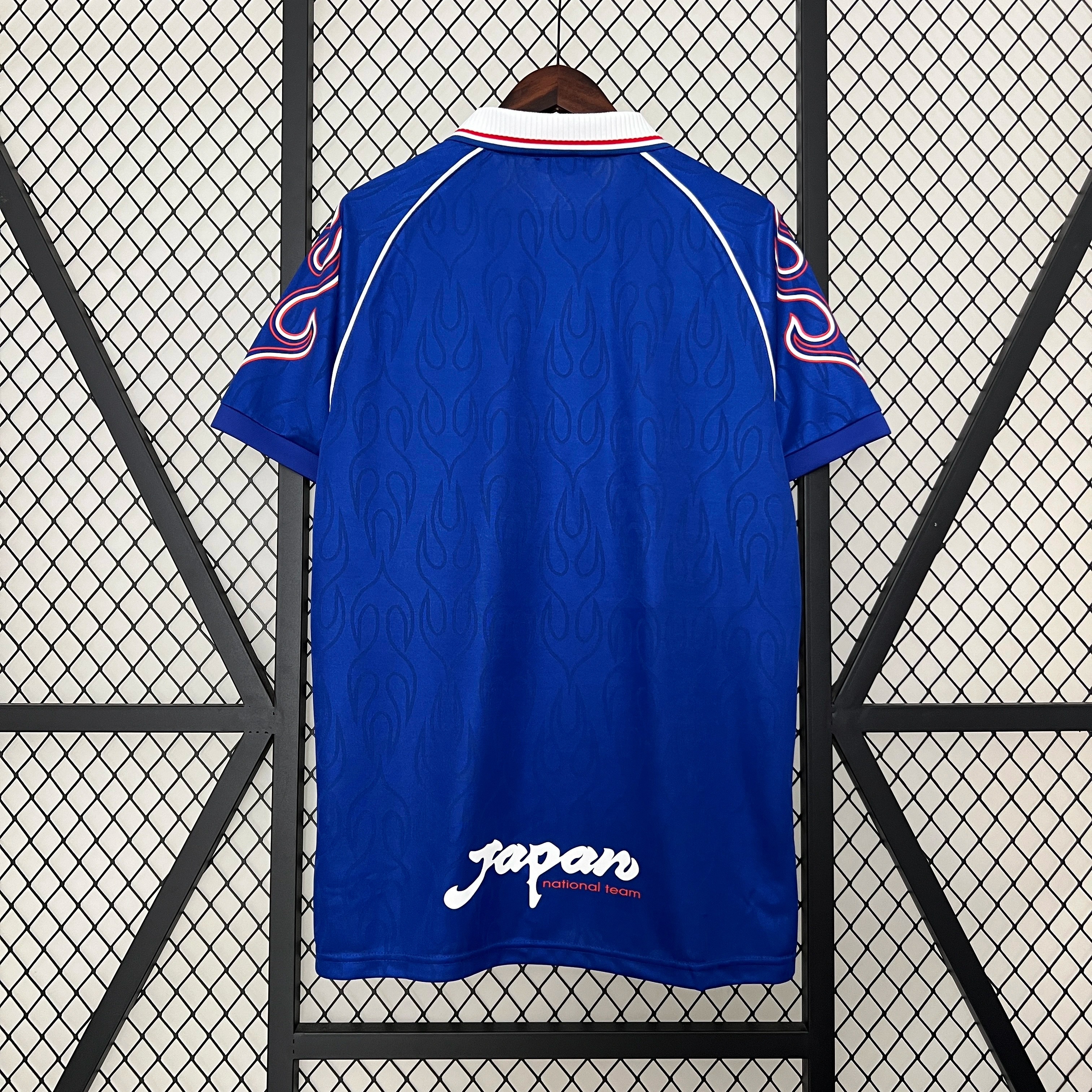 Japan Retro Soccer Jersey Home Custom Shirt 1998 - ujerseystore