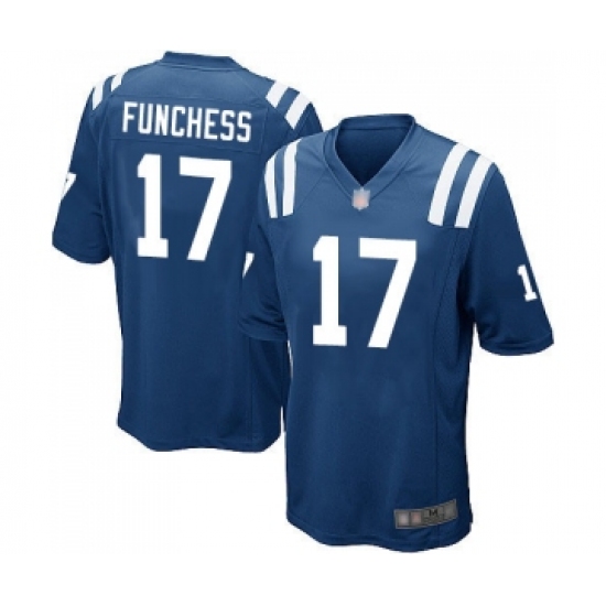 Men's Indianapolis Colts #17 Devin Funchess Game Royal Blue Team Color Football Jerseys - Ujersey