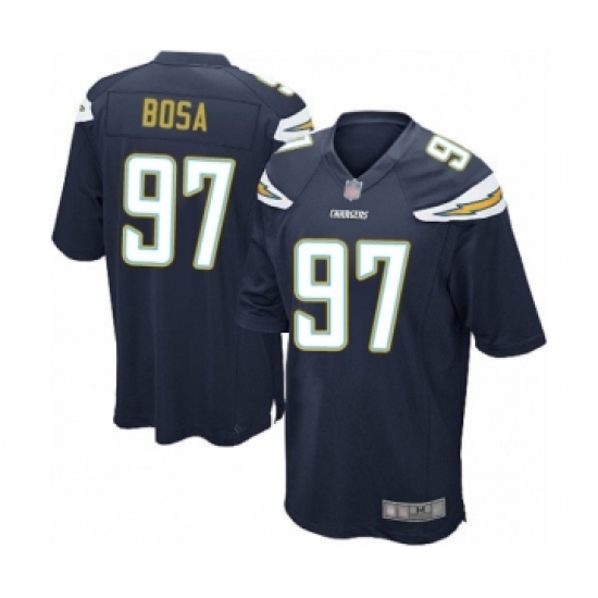 Men's Los Angeles Chargers #97 Joey Bosa Game Navy Blue Team Color Football Jersey - Ujersey