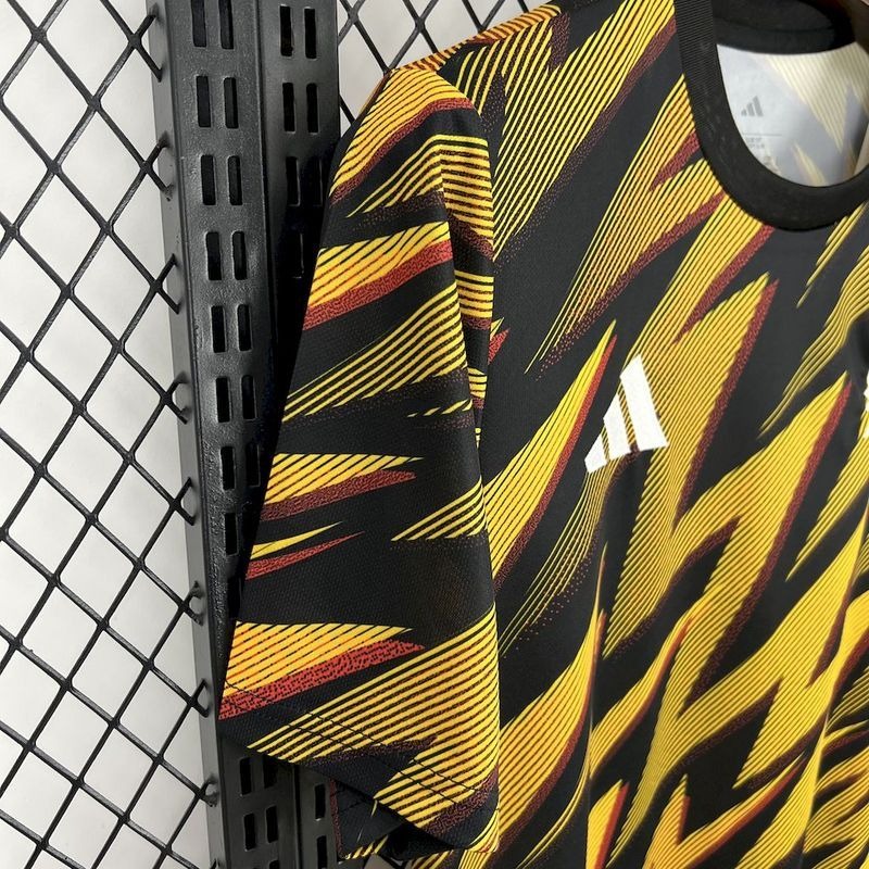 Roma Soccer Jersey Pre-Match Custom Shirt 2025/26 - ujerseystore