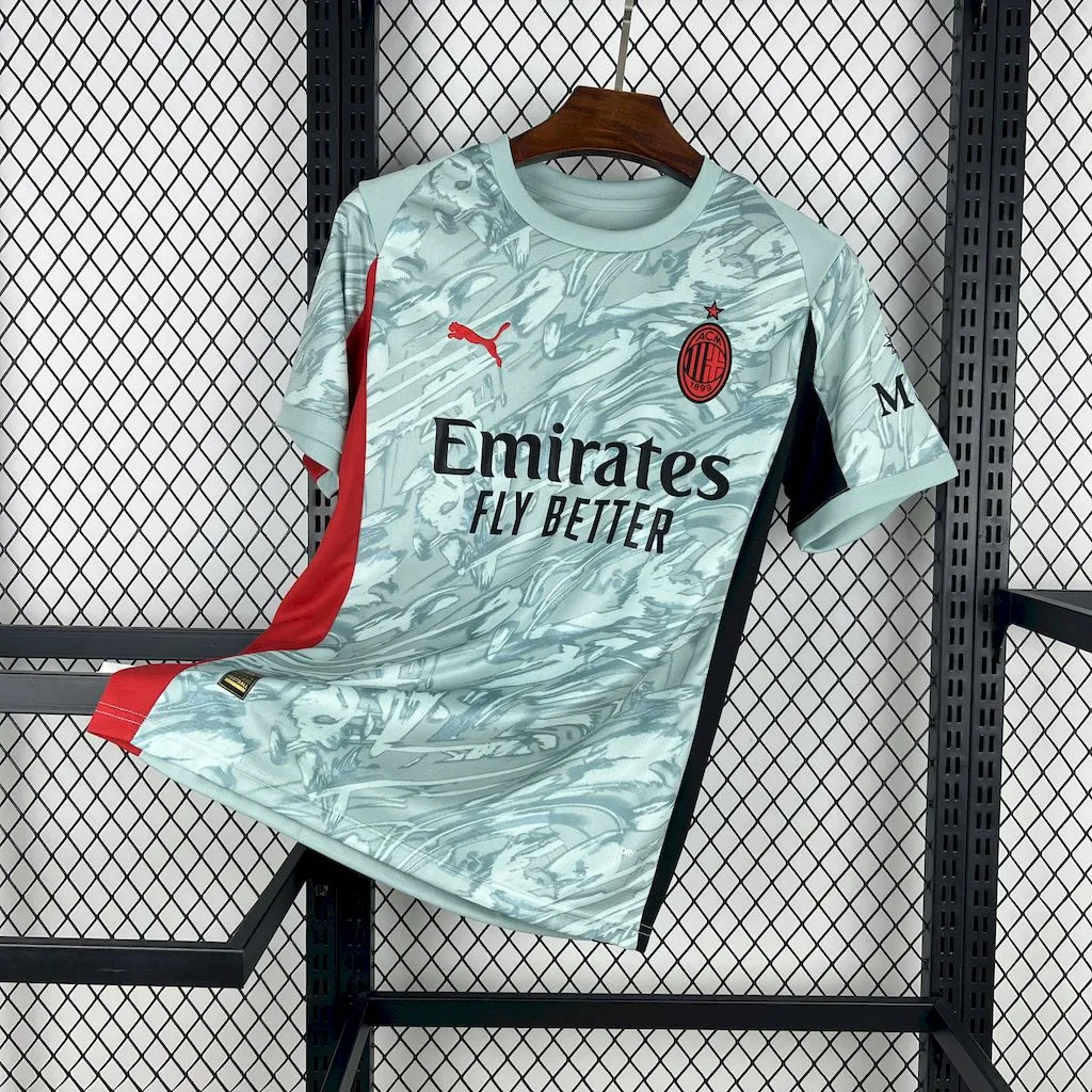 AC Milan Soccer Jersey Goalkeeper Custom Shirt 2025/26 - ujerseystore