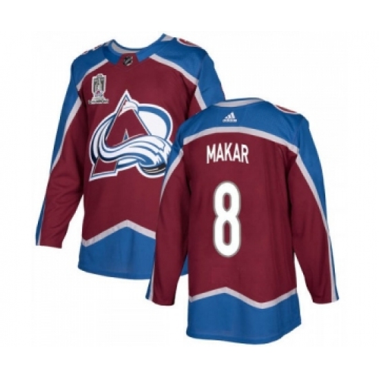 Men's Colorado Avalanche #8 Cale Makar 2022 Stanley Cup Champions Patch Stitched Jersey - Ujersey