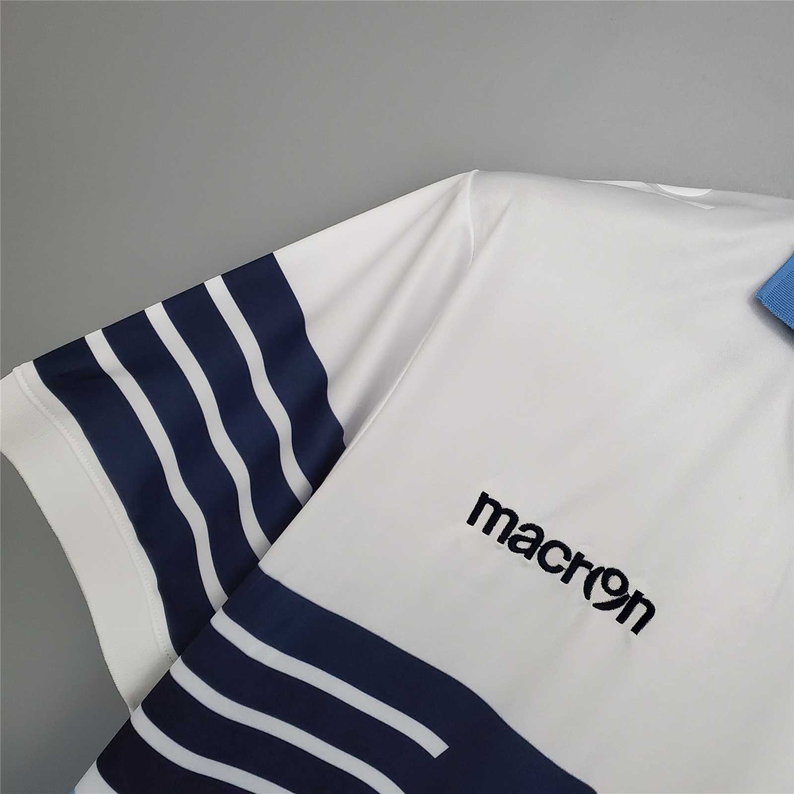 Lazio Retro Soccer Jersey Home Eagle Shirts Macron 115th Anniversary 2015/16 - U-jersey