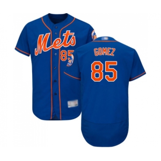 Men's New York Mets #85 Carlos Gomez Royal Blue Alternate Flex Base Authentic Collection Baseball Jersey - Ujersey