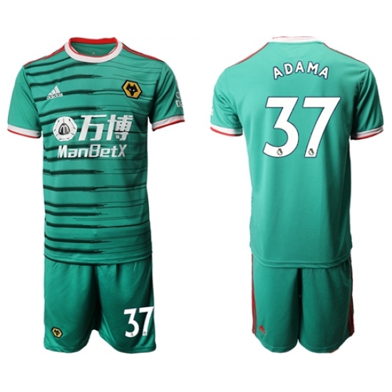 Wolves #37 Adama Third Soccer Club Jersey