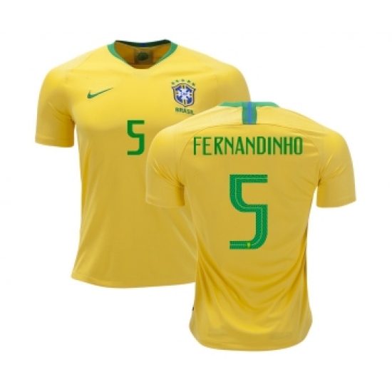 Brazil #10 Pele Home Kid Soccer Country Jersey