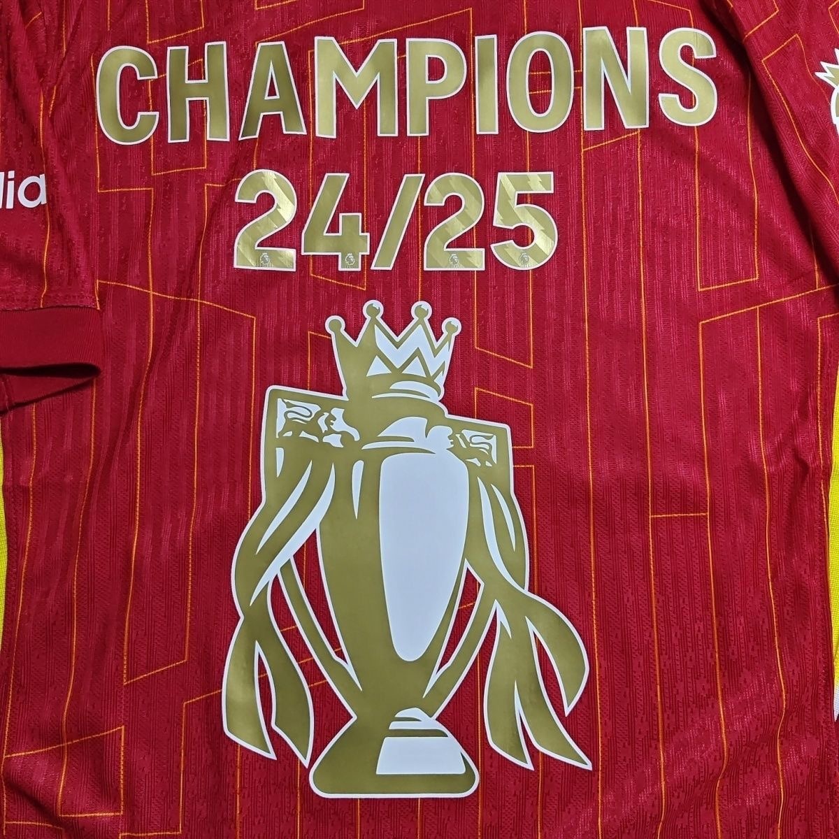 Liverpool Football Jersey EPL Champions Custom Shirt 2024/25 - U-jersey
