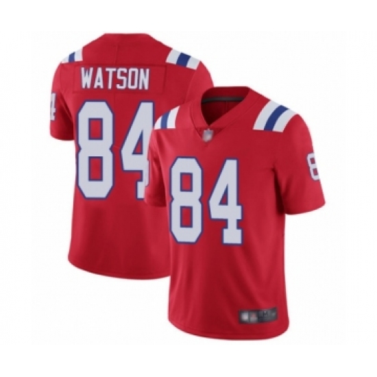 Men's New England Patriots #84 Benjamin Watson Red Alternate Vapor Untouchable Limited Player Football Jersey - Ujersey