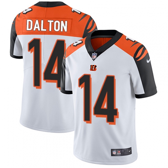 Men's Nike Cincinnati Bengals #14 Andy Dalton Vapor Untouchable Limited White NFL Jersey - Ujersey