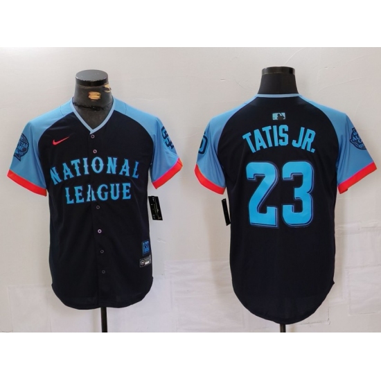 Men's San Diego Padres #23 Fernando Tatis Jr Navy 2024 All Star Limited Stitched Jersey - Ujersey