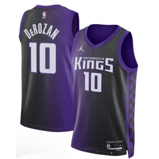 Men's Sacramento Kings #10 DeMar DeRozan Jordan Dri-FIT NBA Swingman Jersey - Ujersey