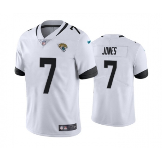 Men's Jacksonville Jaguars #7 Zay Jones White Vapor Untouchable Limited Stitched Jersey