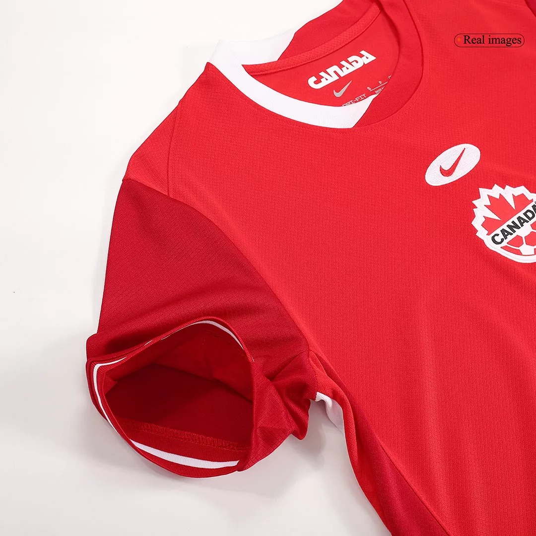Canada Soccer Jersey Home Custom Shirt Copa America 2024 - ujerseystore