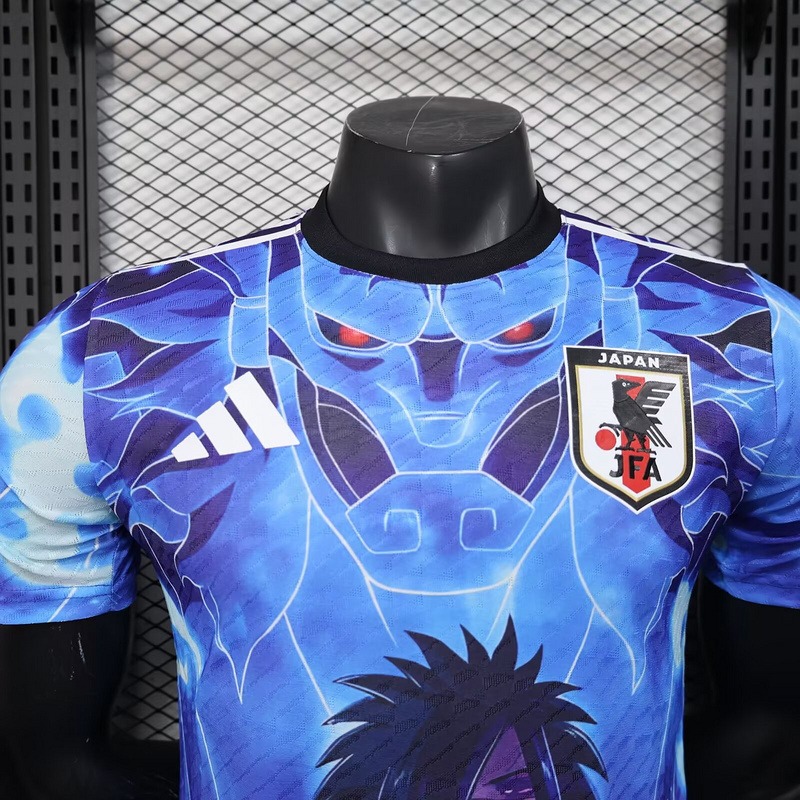 Japan Soccer Jersey Naruto and Sasuke Special Edition Shirt 2025 - Ujersey NHL