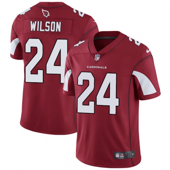 Youth Nike Arizona Cardinals #24 Adrian Wilson Red Team Color Vapor Untouchable Limited Player NFL Jersey - Ujersey