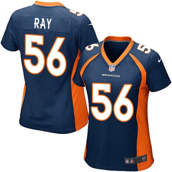 Women's Nike Denver Broncos #56 Shane Ray Game Navy Blue Alternate NFL Jersey - Ujersey