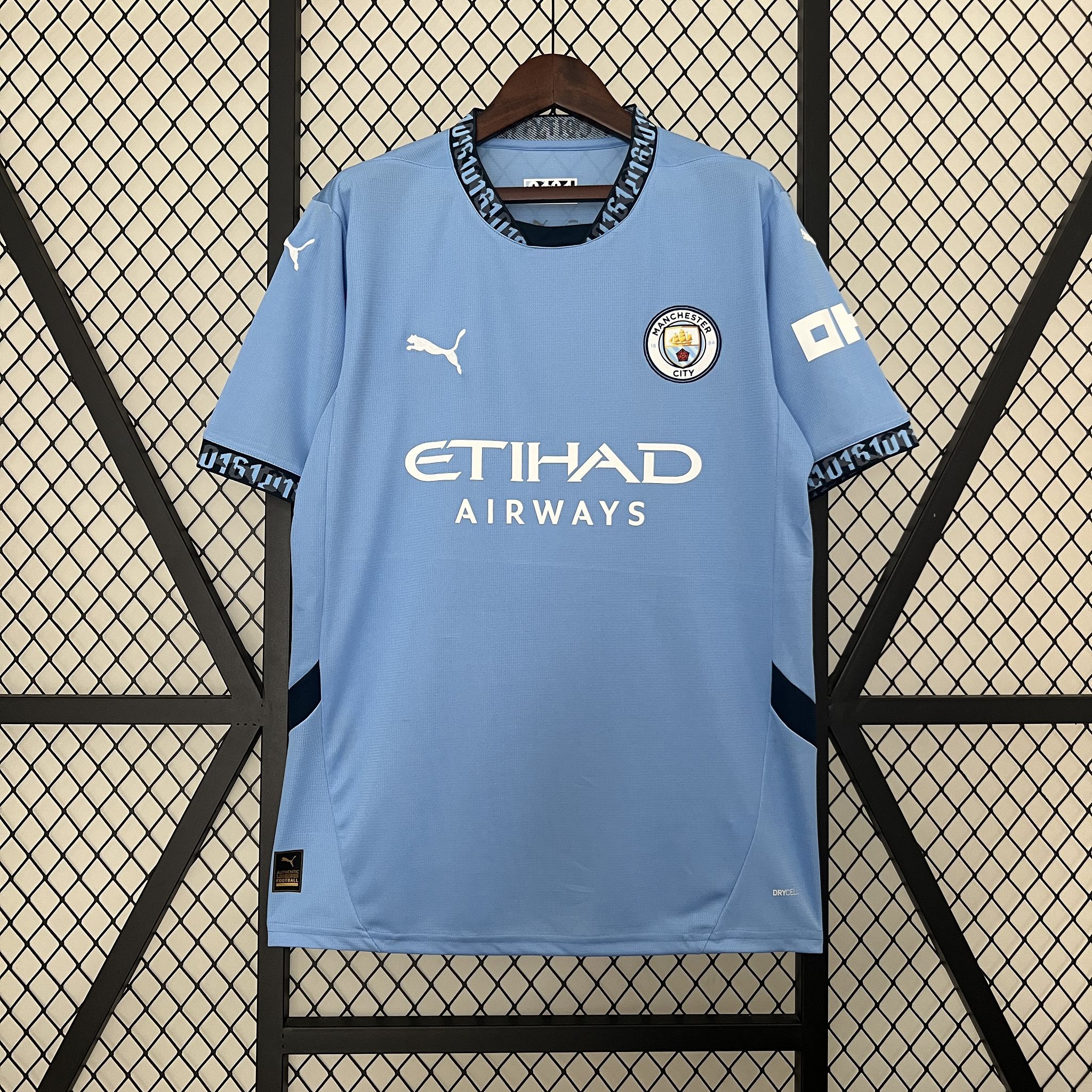Manchester City Home Football Jersey Shirt 2024/25 - U-jersey