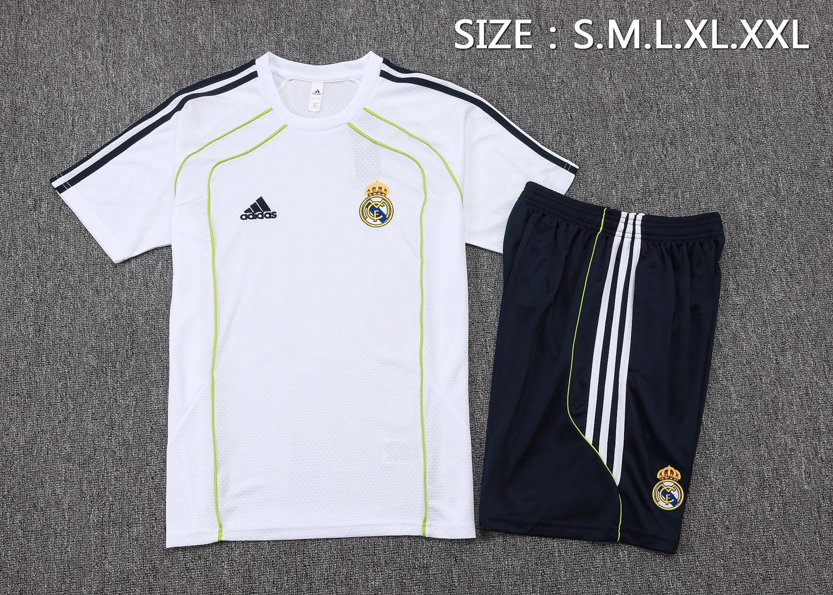Real Madrid UBP Training Jersey Kit White 2025/26