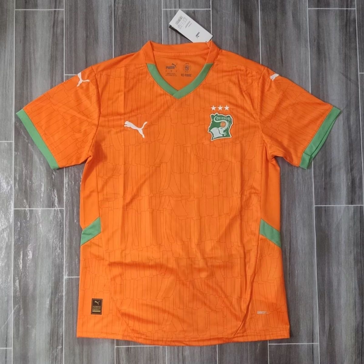 Côte d'Ivoire Soccer Jersey Home Custom Shirt 2025 - ujerseystore