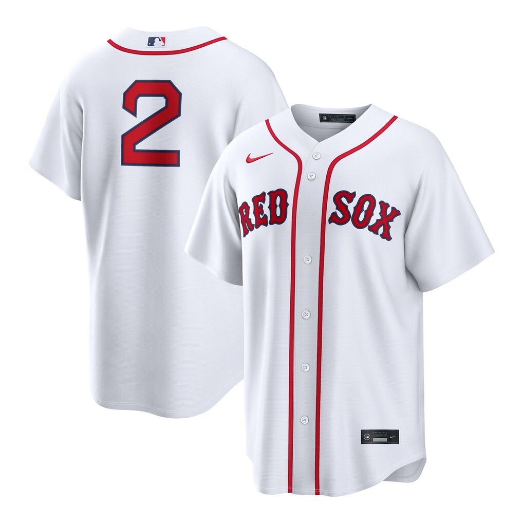 Men's Boston Red Sox Isiah Kiner-Falefa Nike White Home Replica Jersey - Ujersey