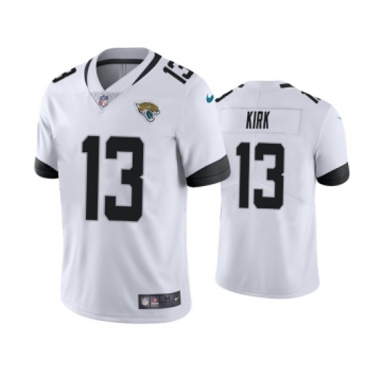 Men's Jacksonville Jaguars #13 Christian Kirk White Vapor Untouchable Limited Stitched Jersey - Ujersey