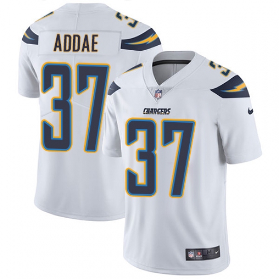 Youth Nike Los Angeles Chargers #37 Jahleel Addae White Vapor Untouchable Limited Player NFL Jersey - Ujersey