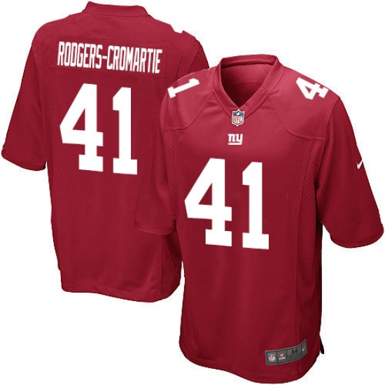 Men's Nike New York Giants #41 Dominique Rodgers-Cromartie Game Red Alternate NFL Jersey - Ujersey