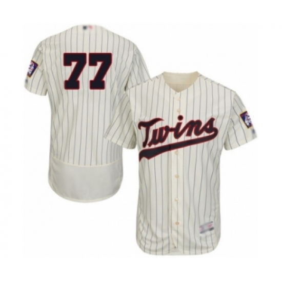 Men's Minnesota Twins #77 Fernando Romero Authentic Cream Alternate Flex Base Authentic Collection Baseball Player Jersey - Ujersey