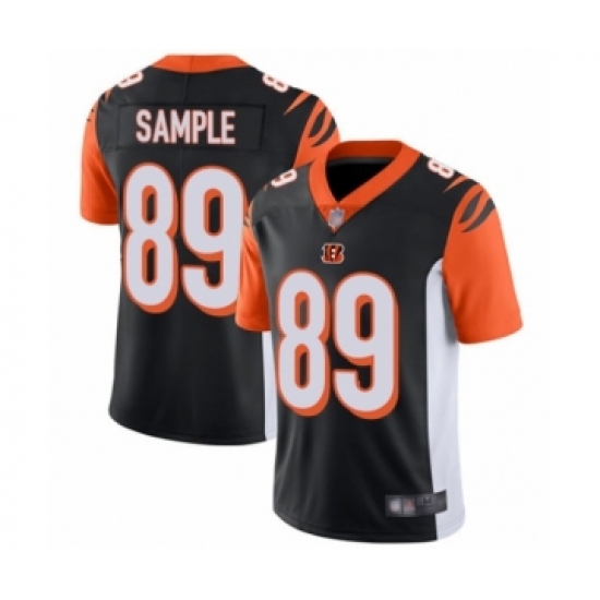 Youth Cincinnati Bengals #89 Drew Sample Black Team Color Vapor Untouchable Limited Player Football Jersey - Ujersey