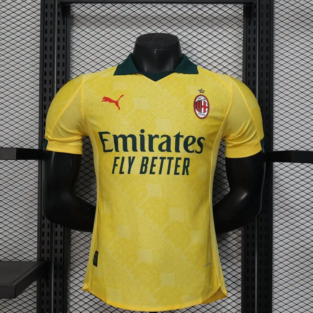 AC Milan Soccer Jersey Third Away Shirt 2025/26 - U-jersey