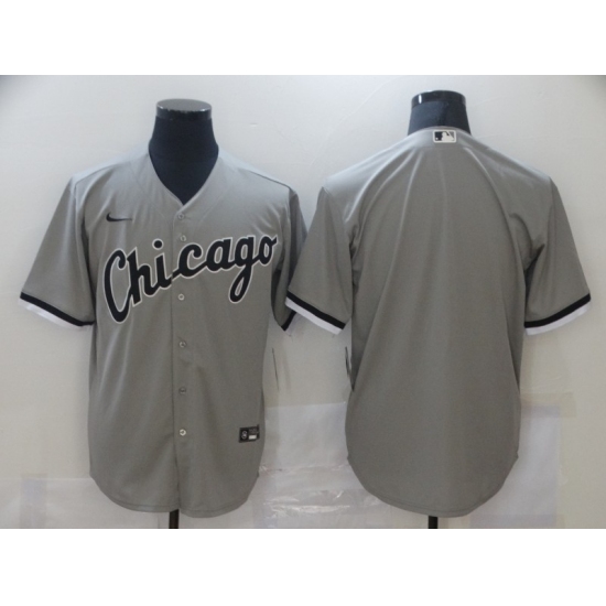 Men's Nike Chicago White Sox Blank Gray Jersey - Ujersey