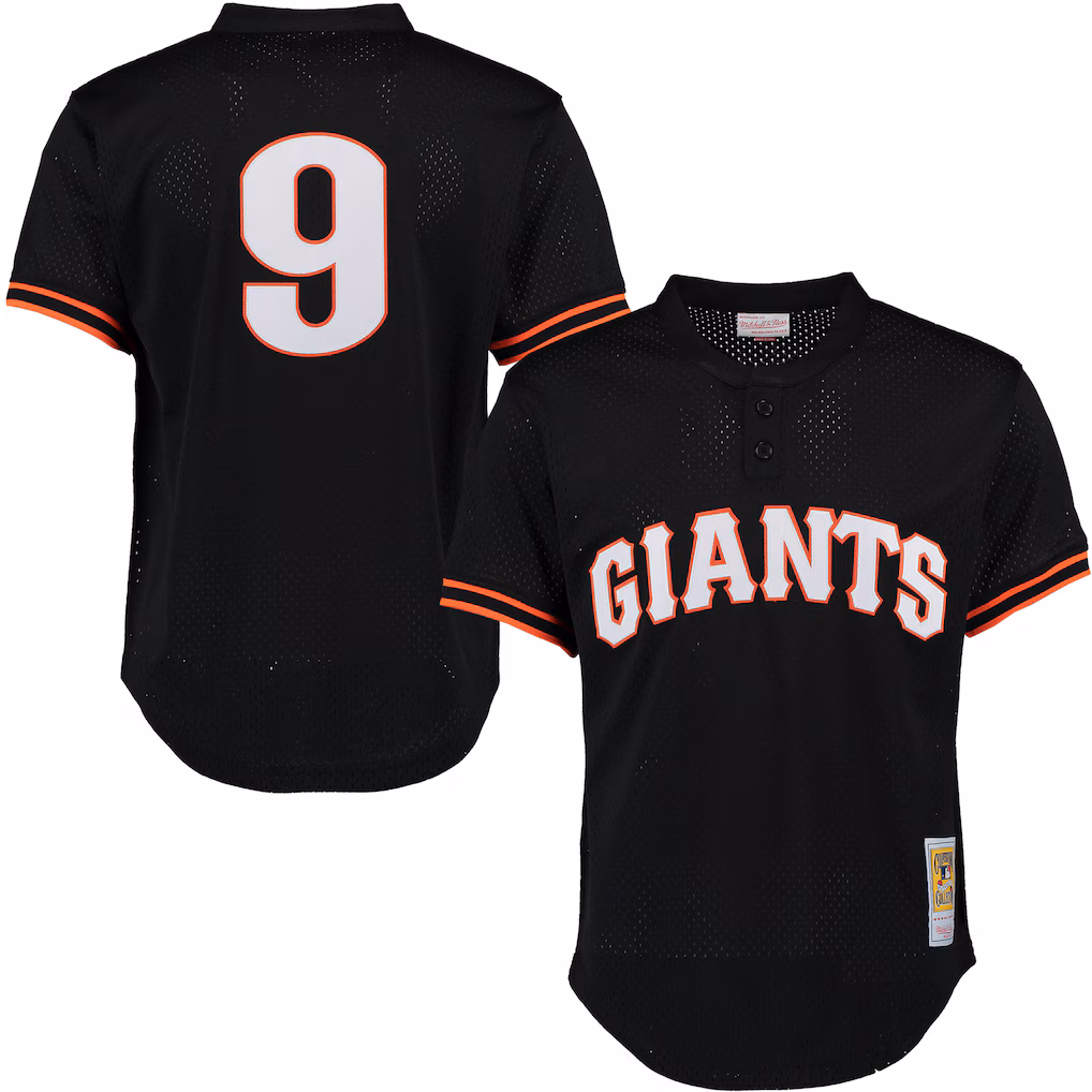 Men's San Francisco Giants Matt Williams Mitchell & Ness Black Authentic Batting Practice Jersey - Ujersey